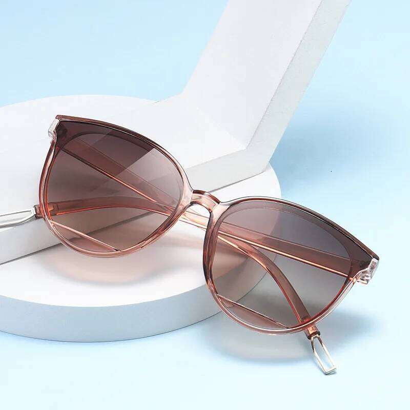New Small Frame Oval Shape Sunglasses Women's Brand Designer Fashion Sun Glasses Women Outdoor Travel Eyewear UV400 Gafas De Sol Y260207