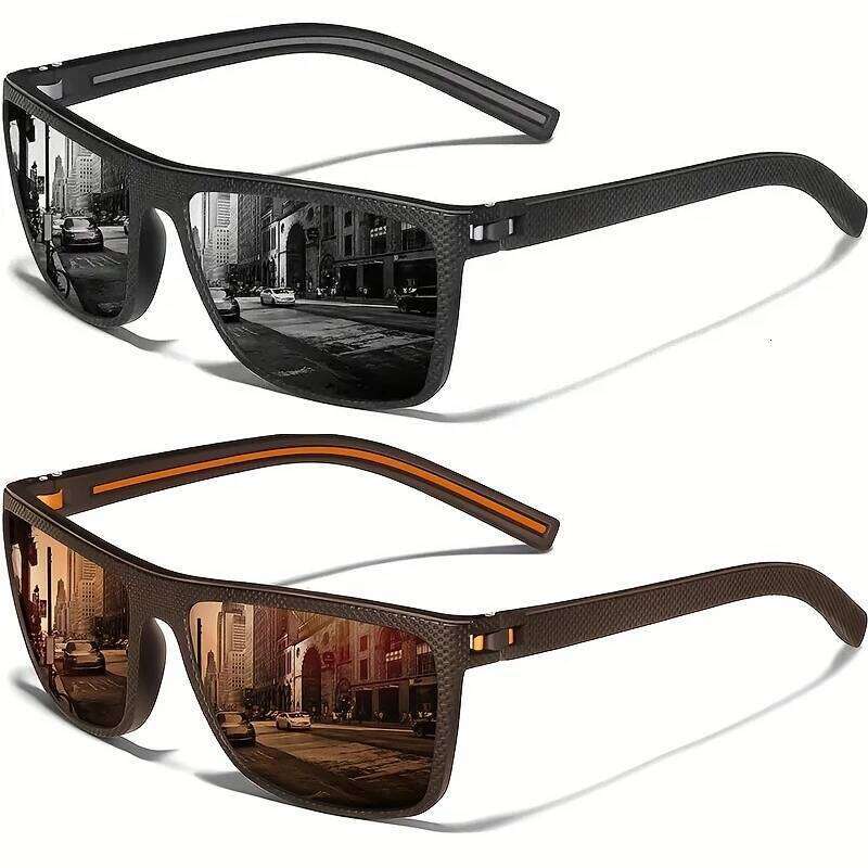 New Vintage Sports Sunglasses Men Women Fishing Running Cycling Mountaineering Man Sun Glasses Anti-Glare Goggles UV400 Y260207