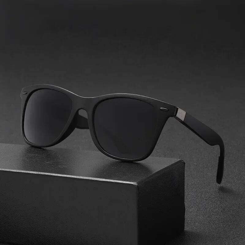 Fashion Vintage Square Polarized Sunglasses Classic Driving Fishing Brand Designer Sun Glasses Man Retro Shades UV400 Eyewear Y260207