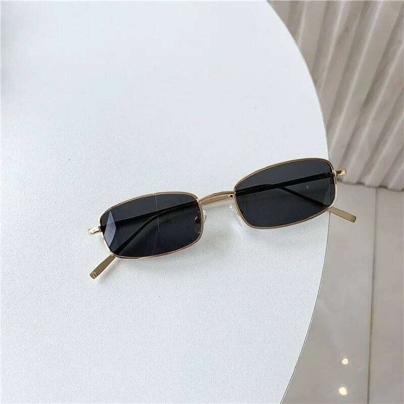 New Small Frame Rectangle Sunglasses Women's Brand Designer Square Sun Glasses Classic Men's Vintage Eyewear UV400 Gafas De Sol Y260207