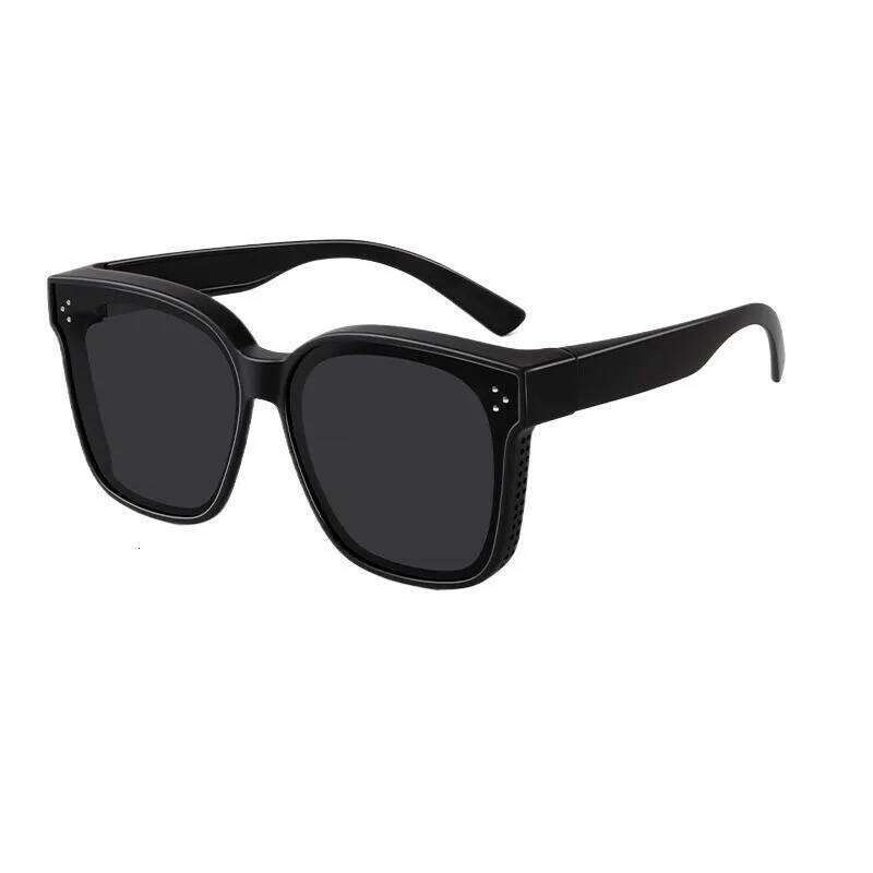 New Large Frame Fashion Fit Polarized Sunglasses Oversize Wear To Cover Over Glasses Suitable for Myopia Y260207