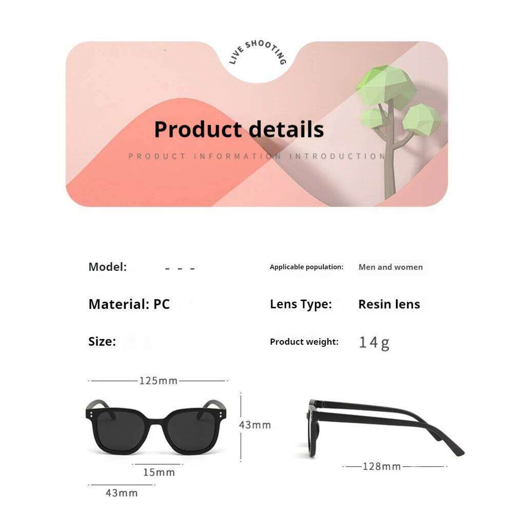 2025 Girls' UV resistant in Stock New Children's Sunglasses Fashion Trend 3-12 Year Old Boys' Y260207