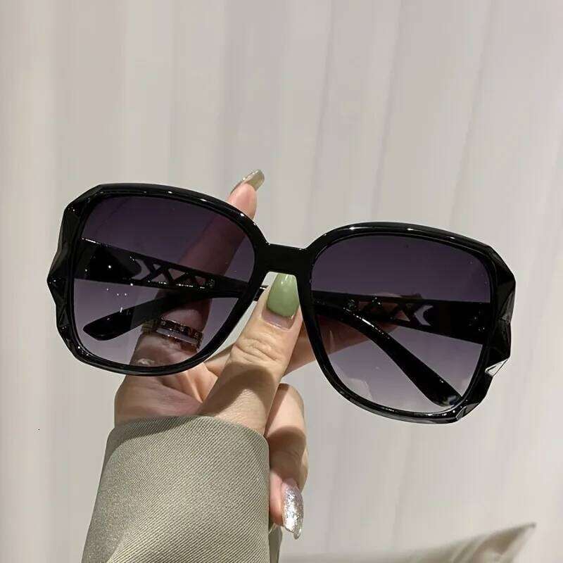 Fashion Square Sunglasses Women Luxury Brand Big Purple Sun Glasses Female Mirror Shades Ladies Oculos De Sol Feminino Y260207
