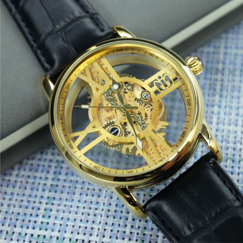 Free Shipping 2026 New Hollow Out Transparent Industrial Mechanical Style Men's Watch