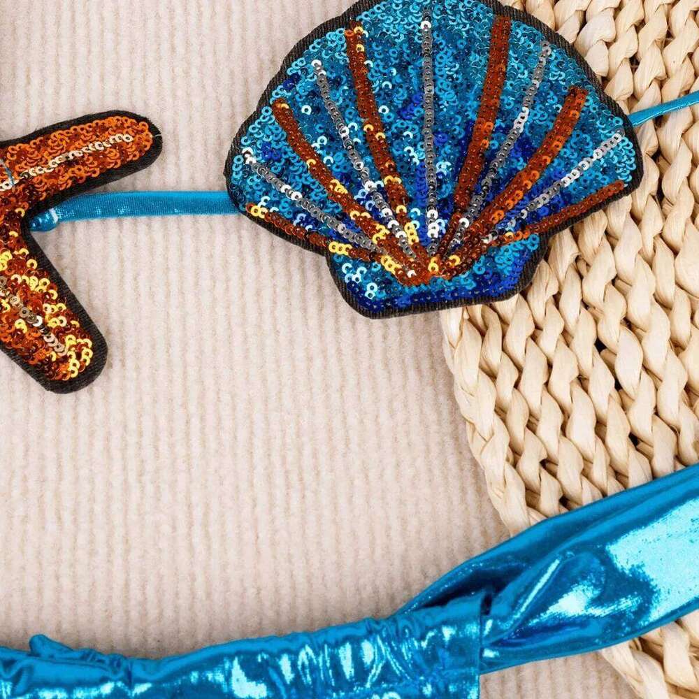 Women's sexy split shell starfish bikini high-end suit swimsuit C260207