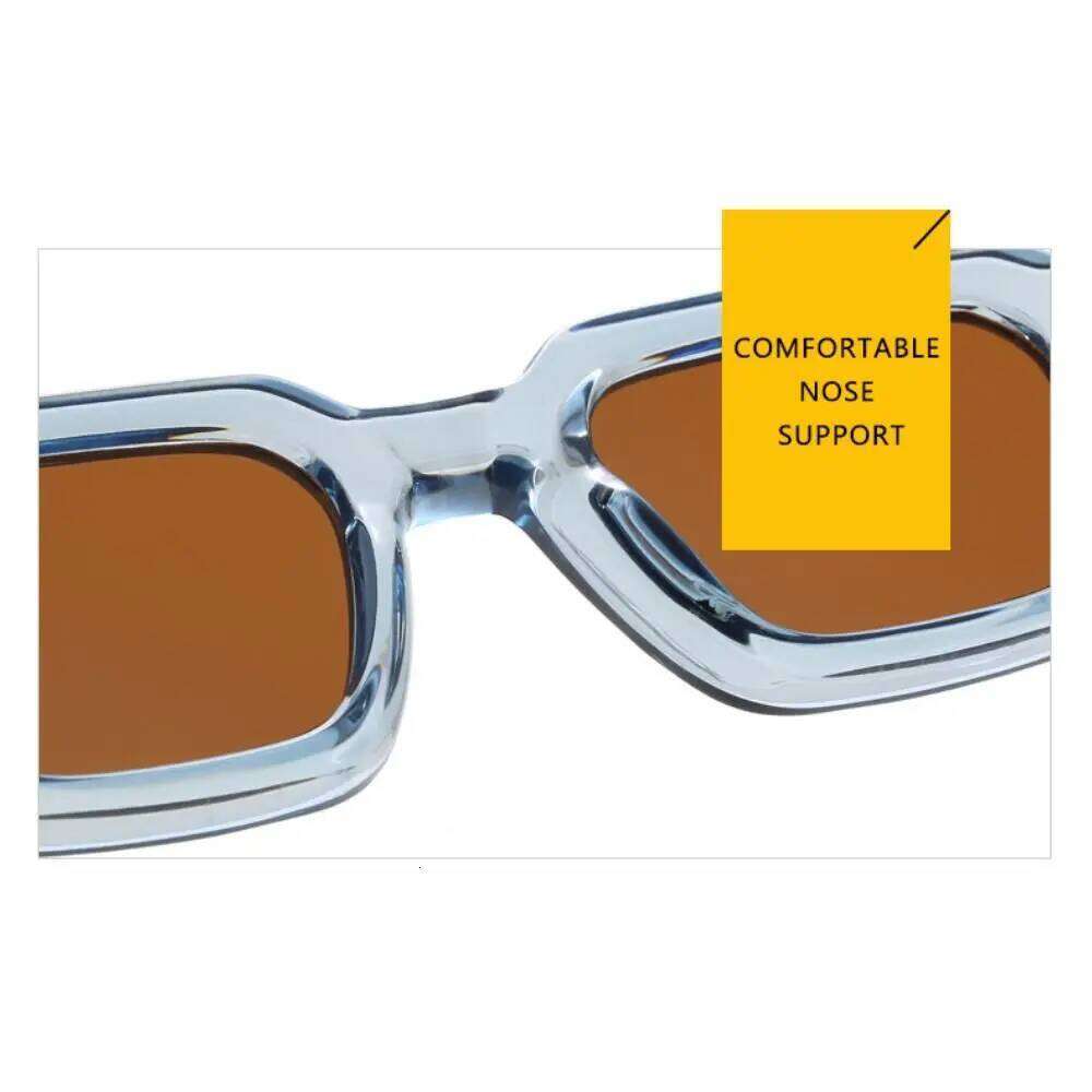 Retro UV400 Protection Square Frame Sunglasses Y2K Punk Sun Glasses Small Shades for Women & Men Y260207