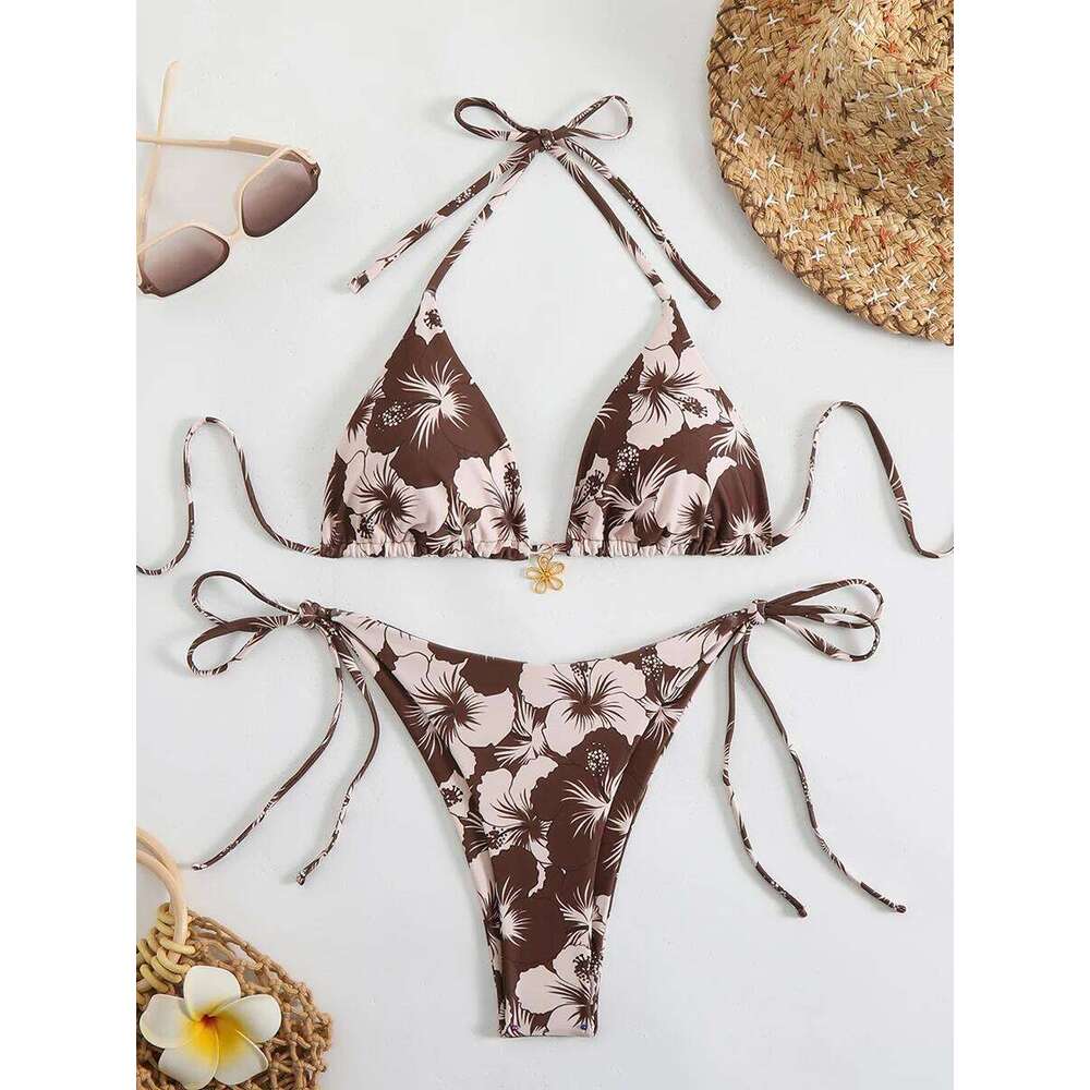 Sexy Micro Bikini Women's Swimsuit 2025 Trend Female Swimwear Two-piece Thong Bikinis Sets Beach Wear Swimming for Bathing Suit C260207
