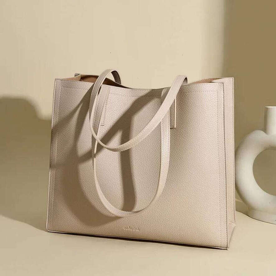 OLOEY Fashion Simple Women's Shoulder New Solid Color Luxury Brand Handbag Retro Large Capacity Pu Leather Handbag Advanced Sensory Bag
