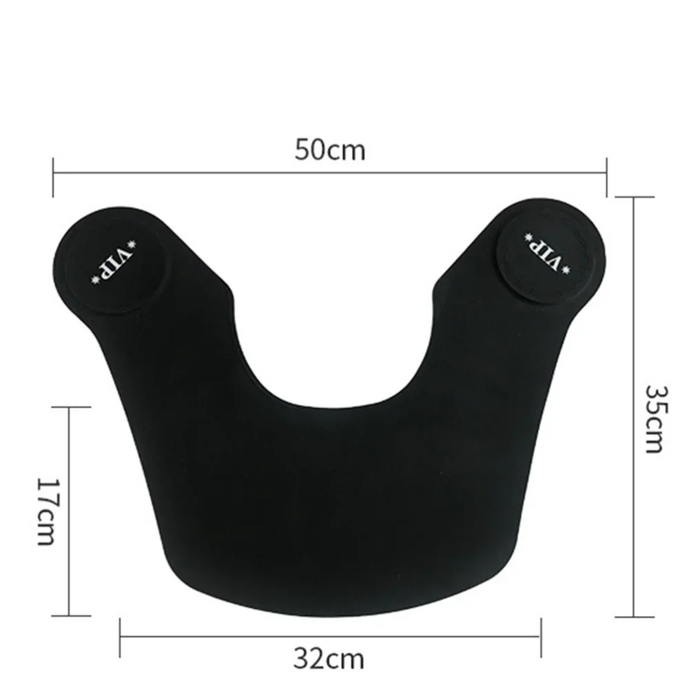 Stylist Cutting Cape Silicone ing Shawl Waterproof Neck Collar Wrap Cover Barber Hairdressing Hair Coloring Accessories 260203
