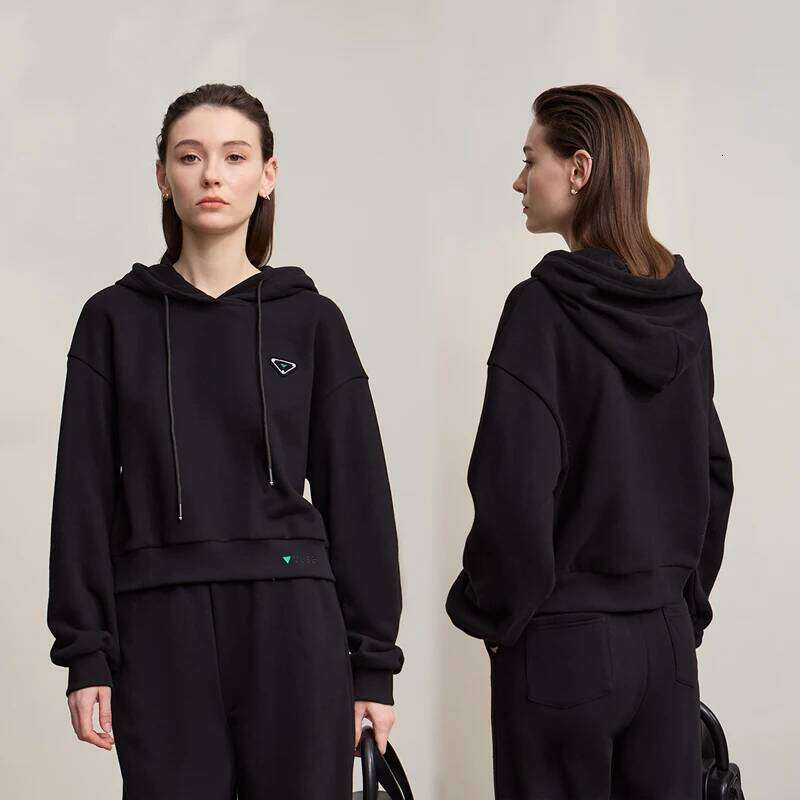 Designer Fashion Hoodies Woman Autumn New Casual Hooded Long Sleeve Knitting Women's Sweatshirt Embroidery Female Loose Top
