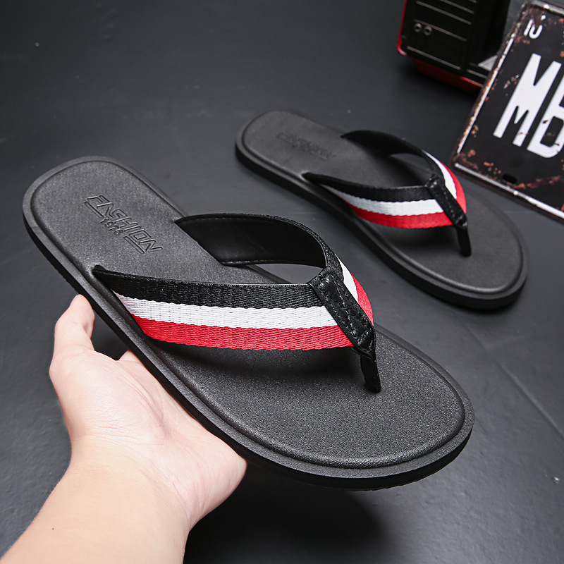 Fashion Mens Flip-Flops 2026 Spring New Design Outdoor Anti-Slip Beach Slippers Soft Sole Wear-Resistant Unisex Thong Sandals Free Shipping