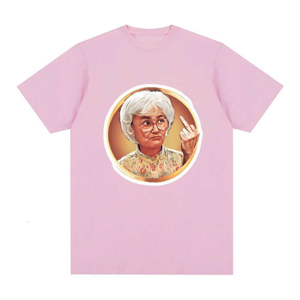Golden Girls T-shirt Unisex 100% Cotton Tee-shirt Graphic Printing Kawaii Round Neck Tshirt Short Sleeve Casual Fashion Clothes C260207