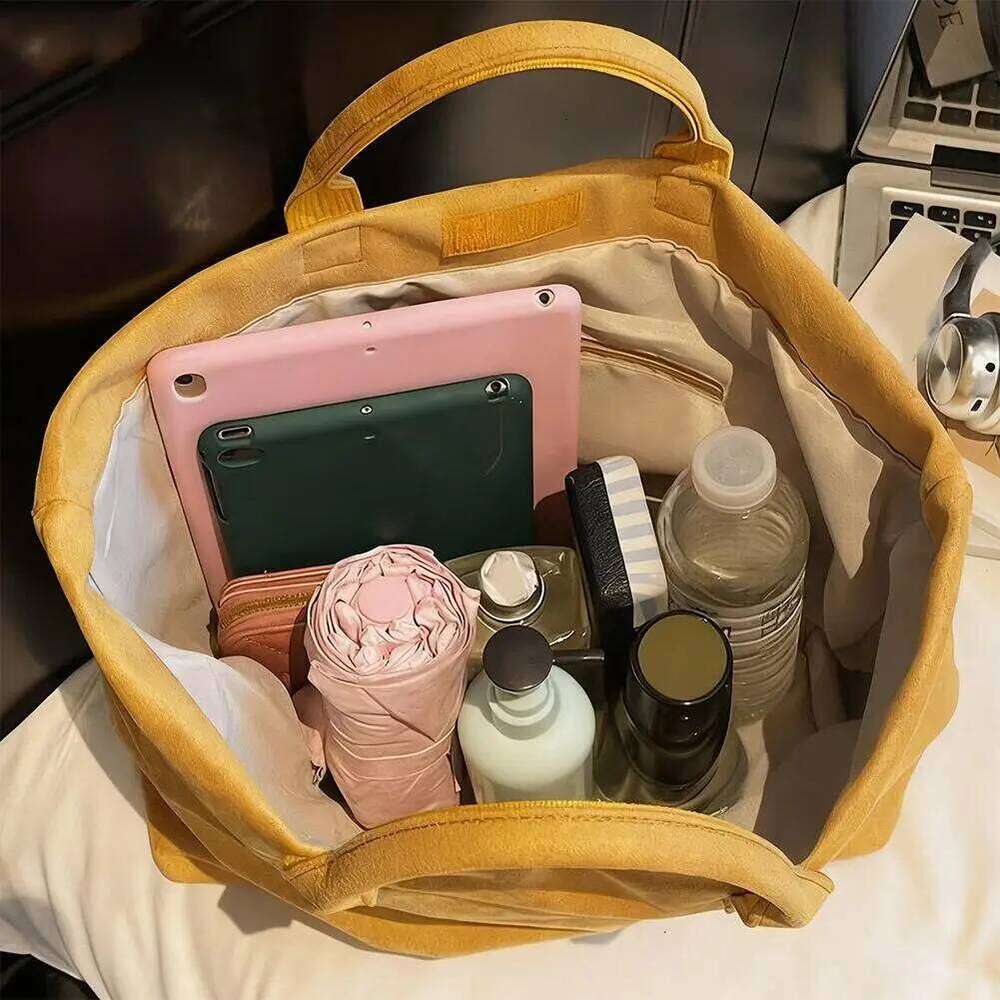 Faux Suede Design Ladies Handbag Female Hobos Shoulder Large Capacity Commuter Tote Bag Bolsa for Work Office C260207