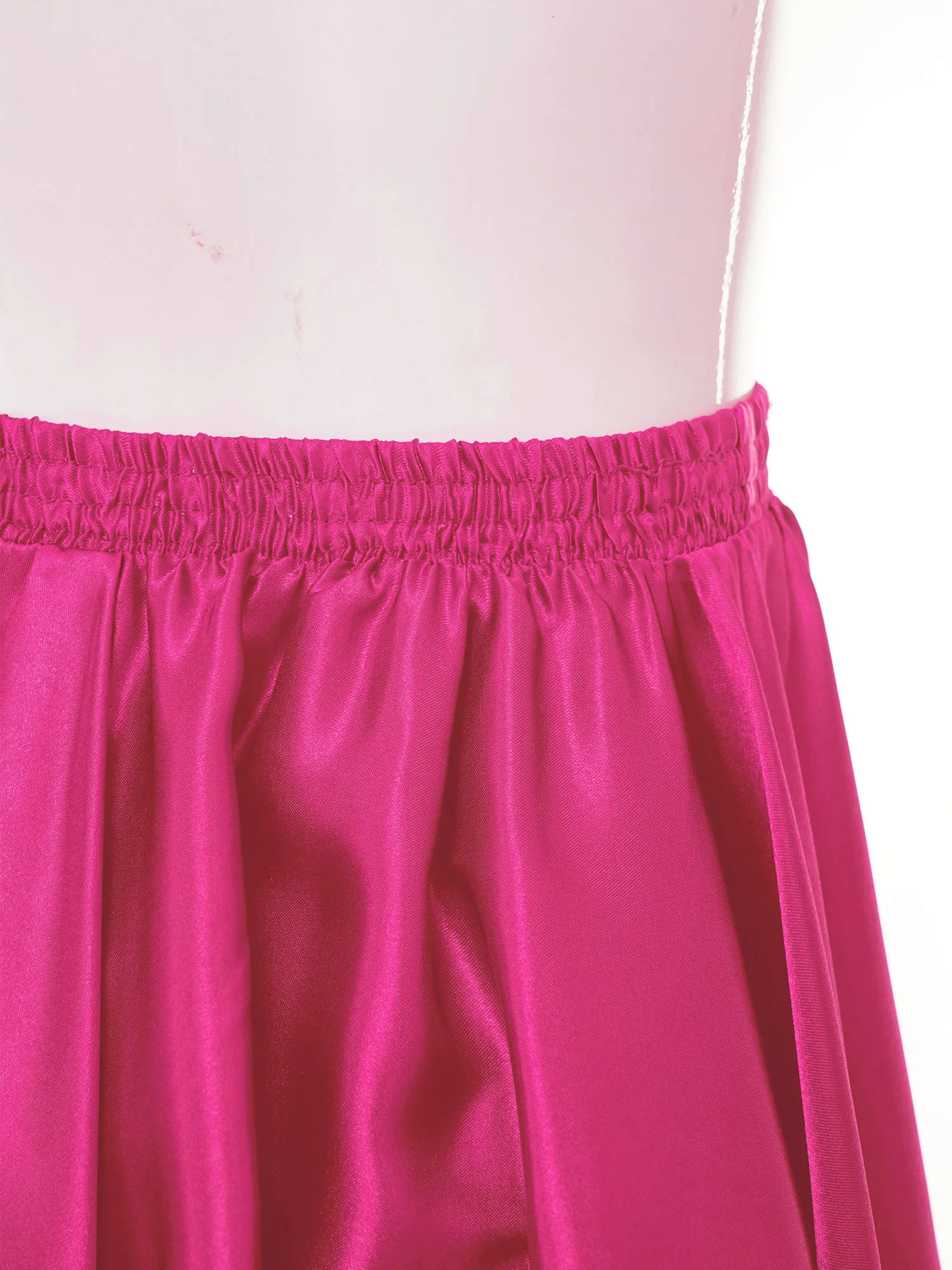 Teen Girls Chiffon 360 Degree Big Maxi Skirt Spanish Paso Doble Bullfight Dance Skirts Ballroom Flamenco Latin Tango Dancewear 260207