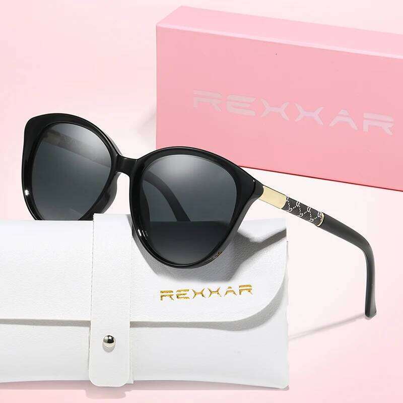 REXXAR Polarized High Quality Cat Eye Sunglasses Women Men Sexy Fashion Brand Sun Shopping Party Male Female Glasses Y260207