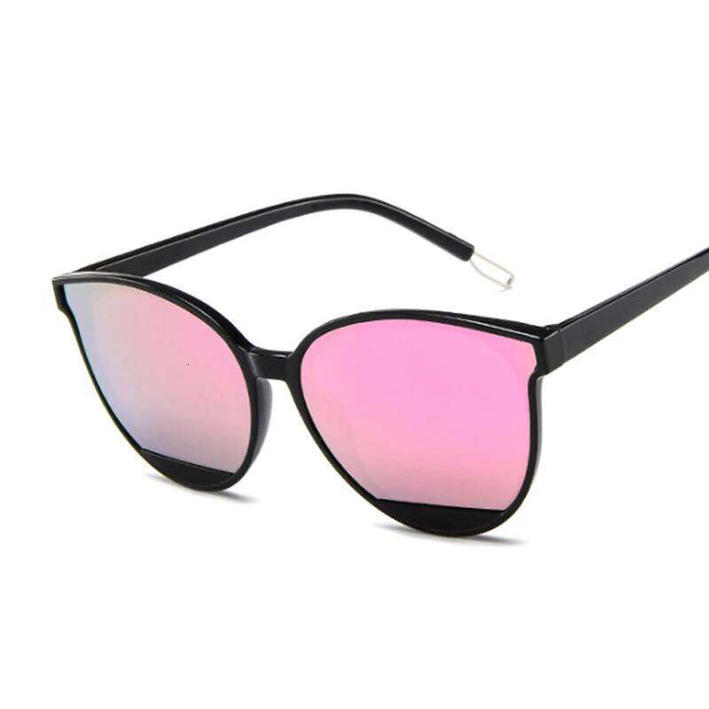 New Retro Sexy Mirror Sunglasses Woman Brand Designer Luxury Vintage Cat Eye Black Sun Glasses Female Ladies UV400 Oculos Y260207