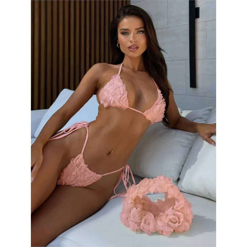 Bodysuit Swimwear Women With Skirt Bathing Suit Summer New Ruffle Splice Print Beachwear Holiday Bikini Cover Ups Outfits C260207