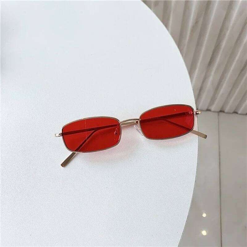 New Small Frame Rectangle Sunglasses Women's Brand Designer Square Sun Glasses Classic Men's Vintage Eyewear UV400 Gafas De Sol Y260207