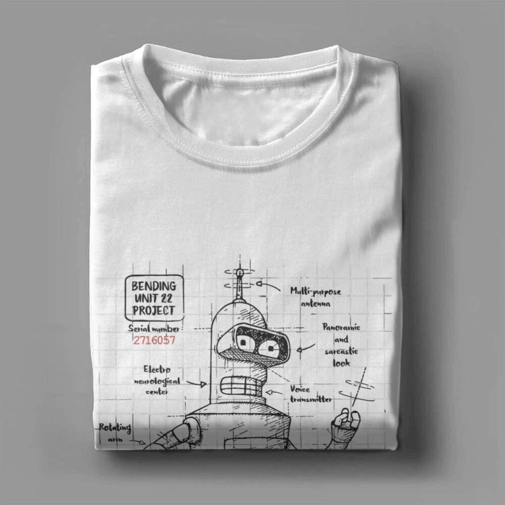 Futuramas Cartoon Comic Apparel Men Women T Shirt Cotton Tee Print T-shirt Clothes C260207