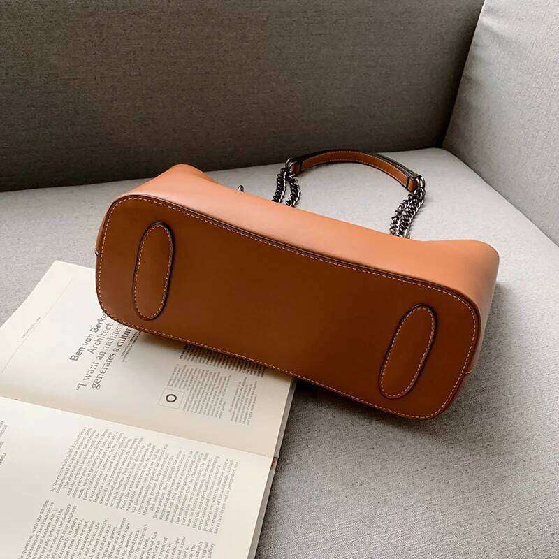 Luxury Designer PU Leather Shoulder For Women Chain Large Capacity Handbags Travel Hand Bag Female Big Tote Bags Bolso C260207