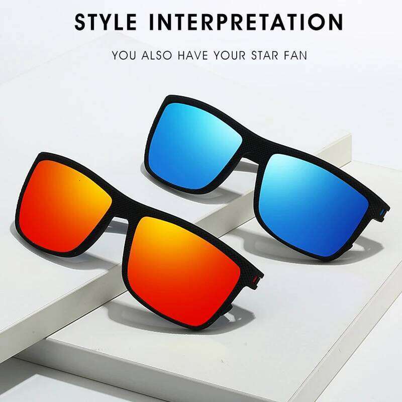 New Vintage Sports Sunglasses Men Women Fishing Running Cycling Mountaineering Man Sun Glasses Anti-Glare Goggles UV400 Y260207