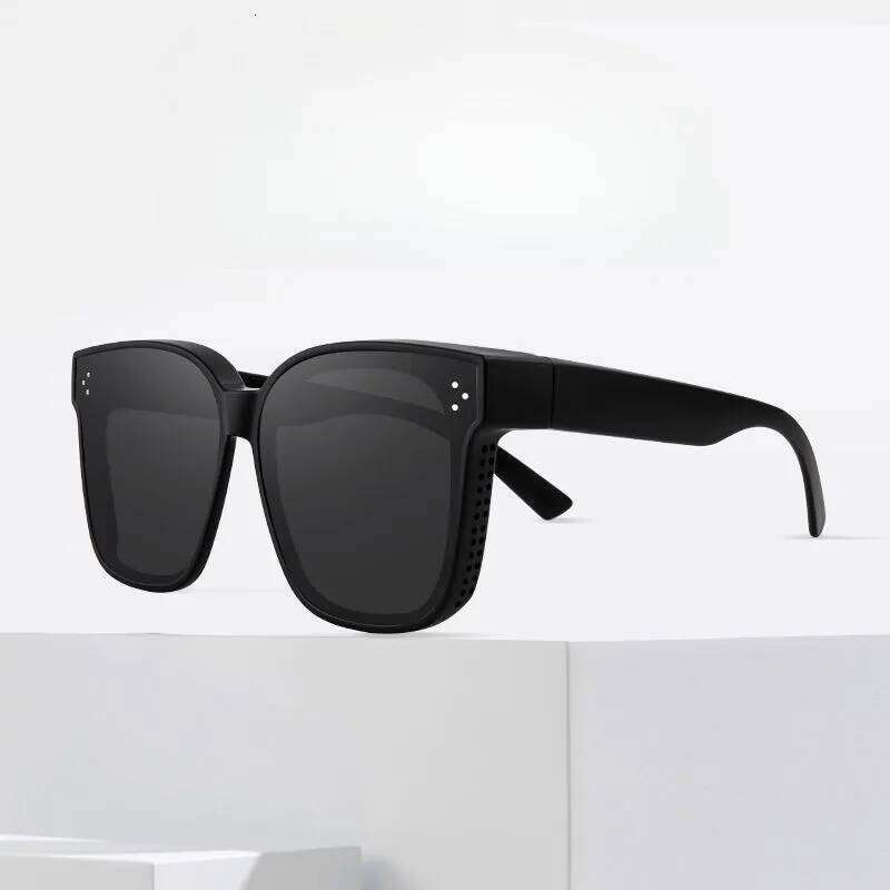 New Large Frame Fashion Fit Polarized Sunglasses Oversize Wear To Cover Over Glasses Suitable for Myopia Y260207