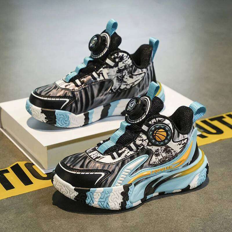 Kids Sports New Mesh Comfortable Anti Slip Running Fashion Autumn Boys Outdoor Training Lightweight Tennis Shoes H260207