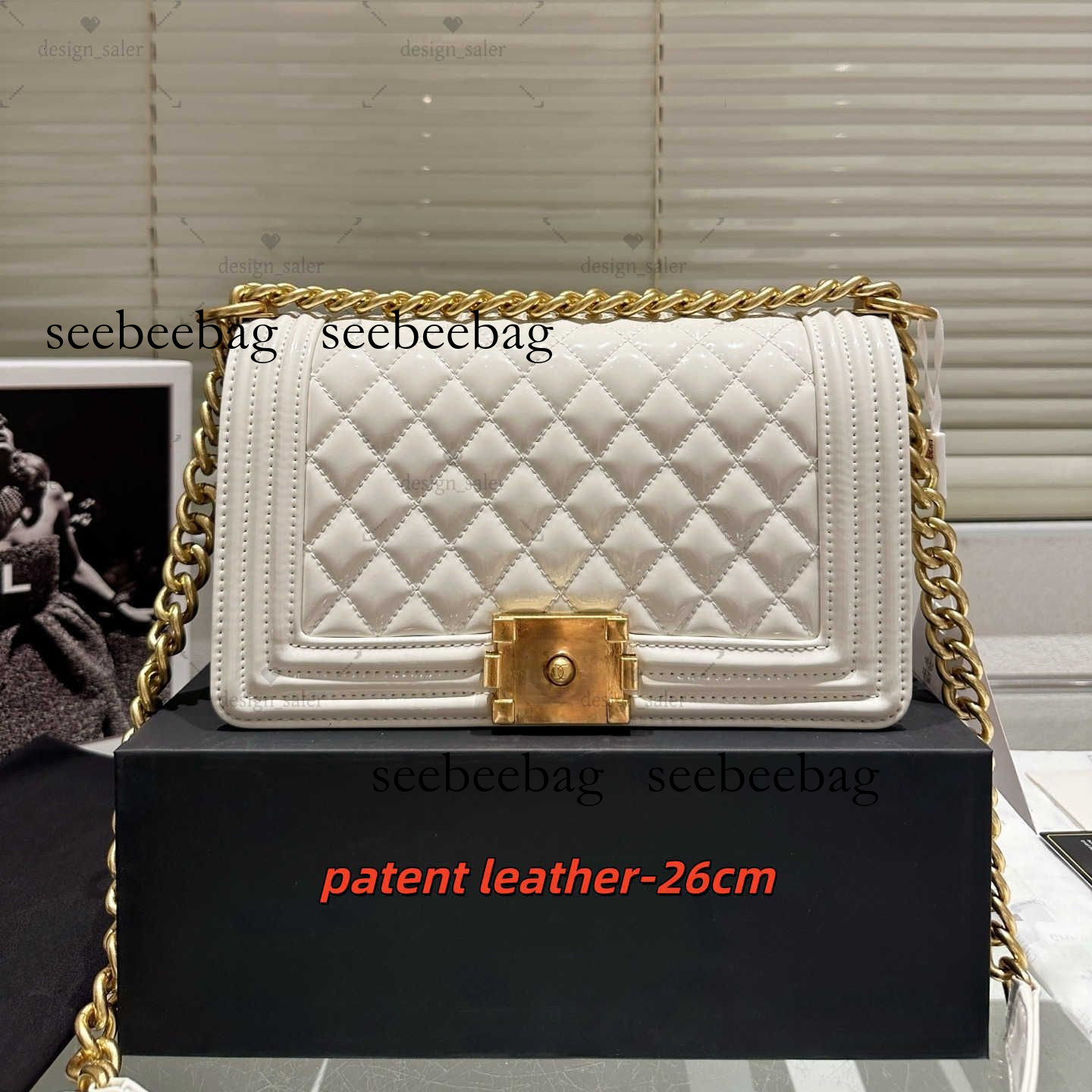 Evening Bags Shoulder Bags LE BOY Mouth Cover Bagwoman Fashion Shoulder Handbag Leather Crossbody Urious Designer Chain Bags Lady Clutch Purse Designer Tote Bags