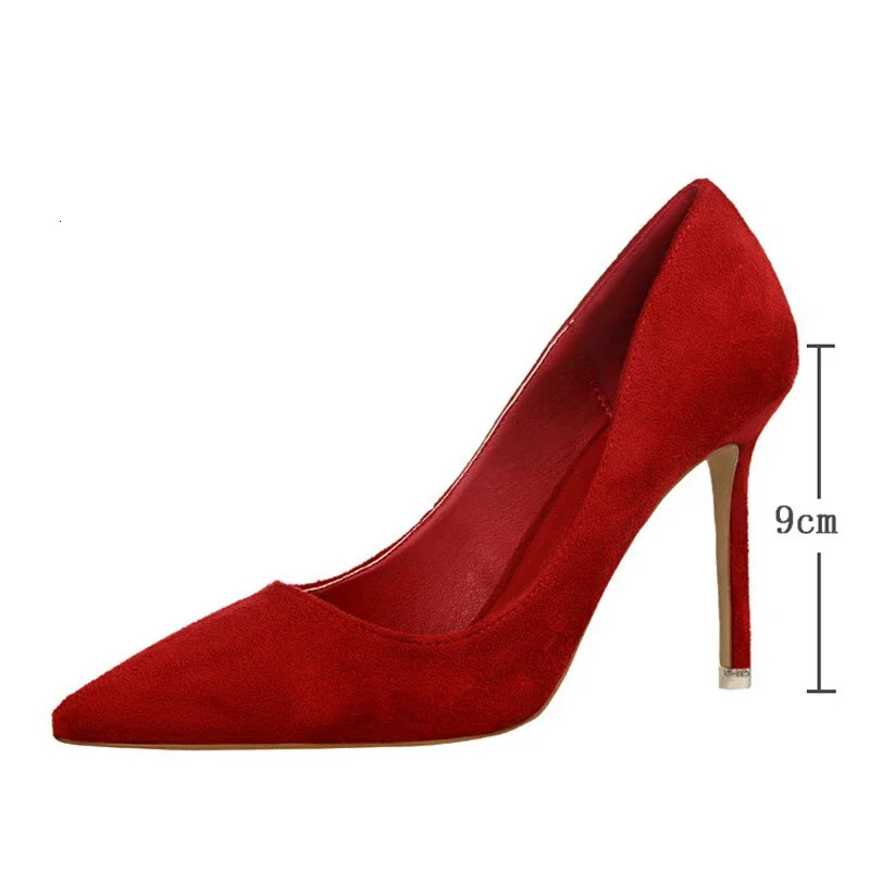 Summer Runway Style Silk Pointy Women Pumps Sexy Pointed Toe Slip On Purple High Heels Fashion Slingback Stilett Shoes 260208