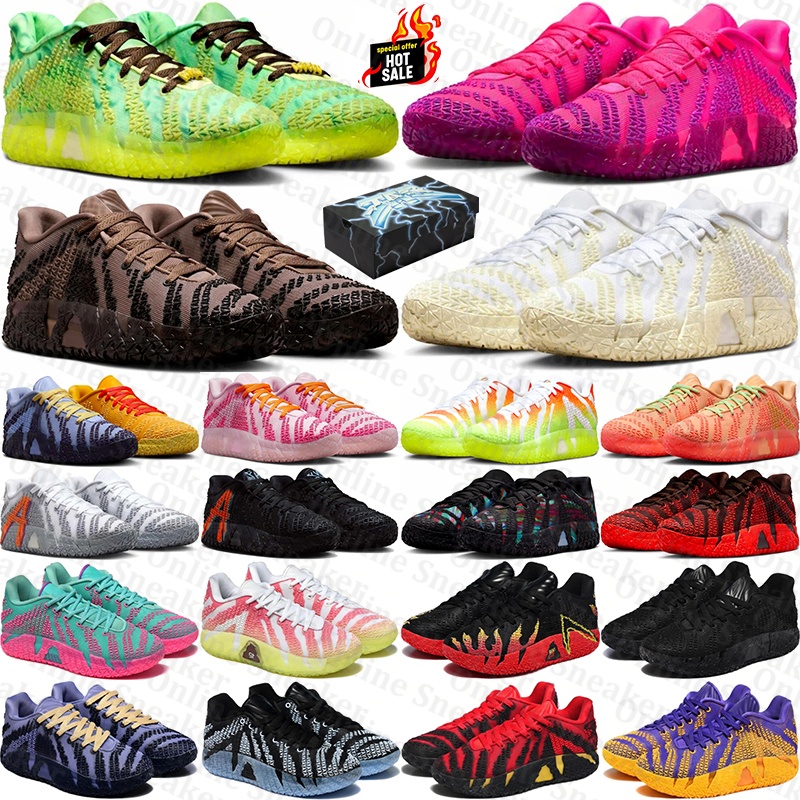 Free Shipping With Box Designer ja morant 3 Basketball Shoes ja3 3s sneakers for mens womens Cobalt Bliss Showstopper Spooky Season trainers runners fashion