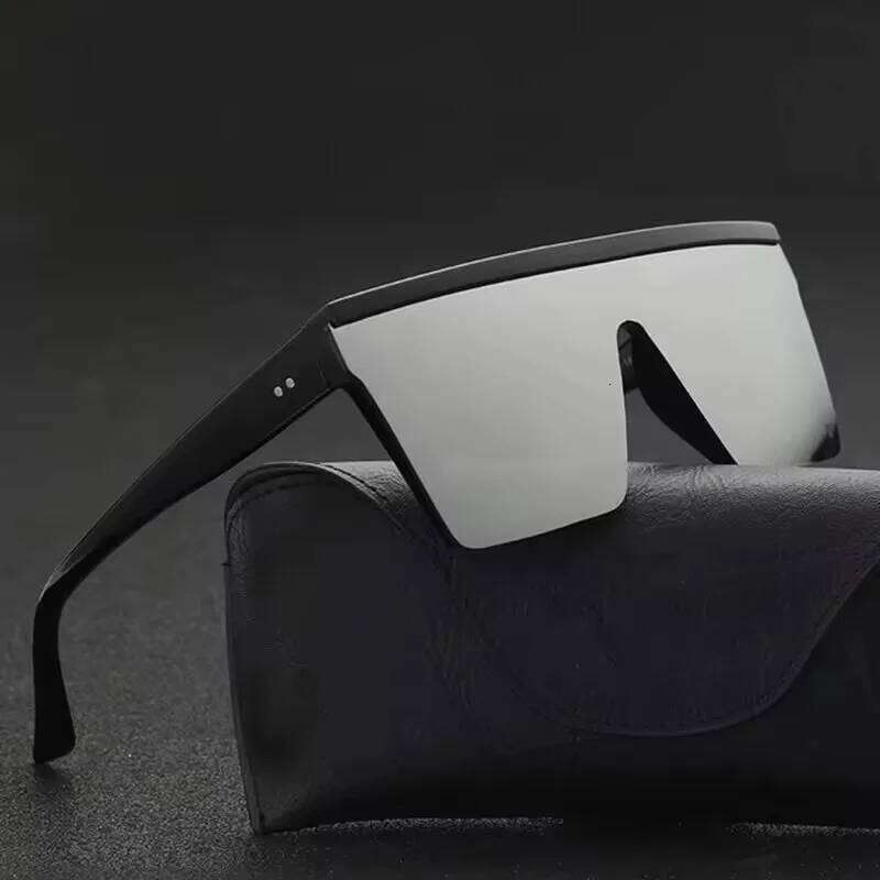 Square Frame Sunglasses for Men Women Fashion Trend Vintage UV Protection Black Silver Cool Sun Glasses Male Ladies Eyewear 2025 Y260207
