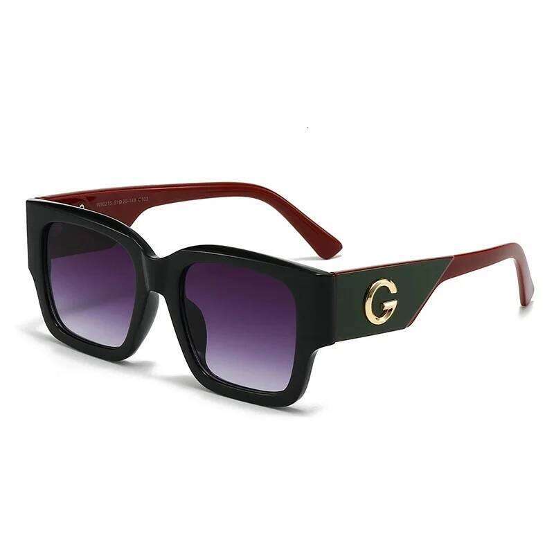 Luxury Brand G Fashion Sunglasses For Women And Men European and American Stylish Square Designer Glasses Unisex Eyewear UV400 Y260207