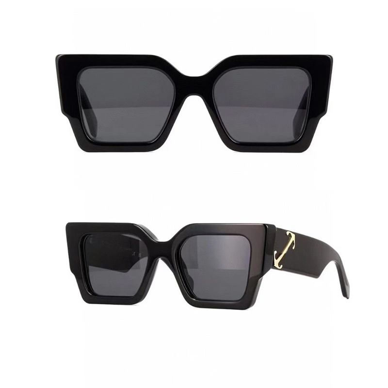 Designer Sunglasses oversized Thick Board OERI128 Luxury Sunglasses Men and Women Outdoor Sports Protective Glasses Case