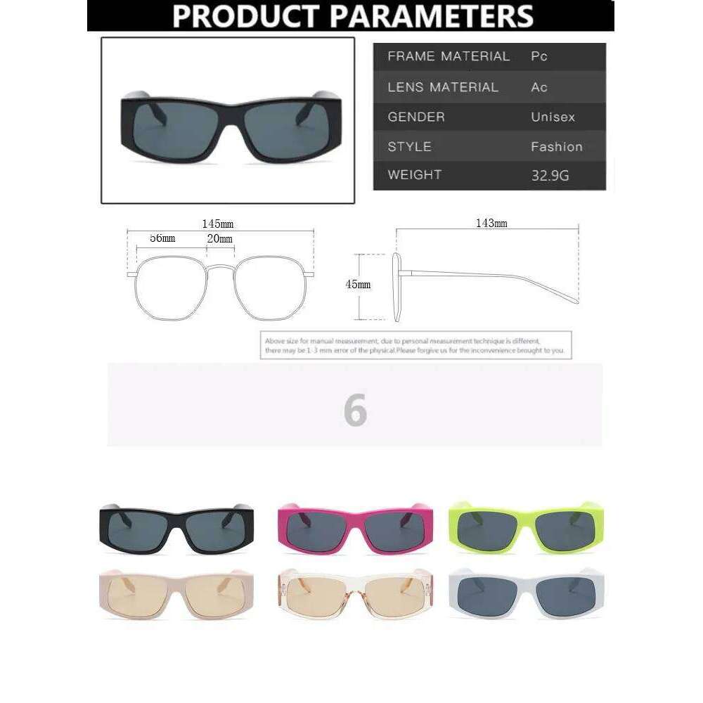 Fashion Vintage Black Square Sunglasses Woman Luxury Brand Small Rectangle Sun Glasses Female Clear Eyeglasses Oculos De Sol Y260207