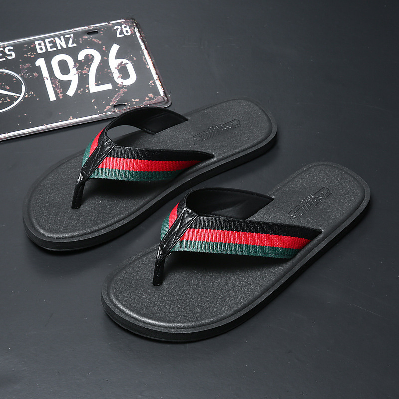Fashion Mens Flip-Flops 2026 Spring New Design Outdoor Anti-Slip Beach Slippers Soft Sole Wear-Resistant Unisex Thong Sandals Free Shipping