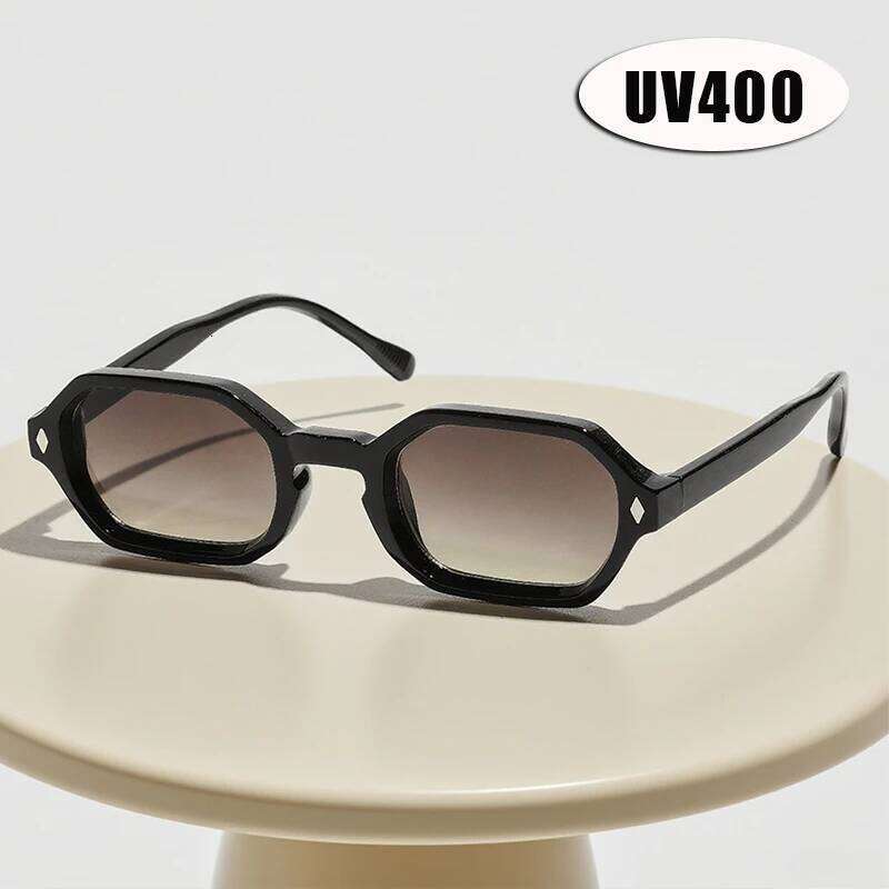 Men's and Women's Fashion Small Square Frame Sunglasses Outdoor Sports Shades UV400 Luxury Brand Design Popular Sun Glasses Y260207