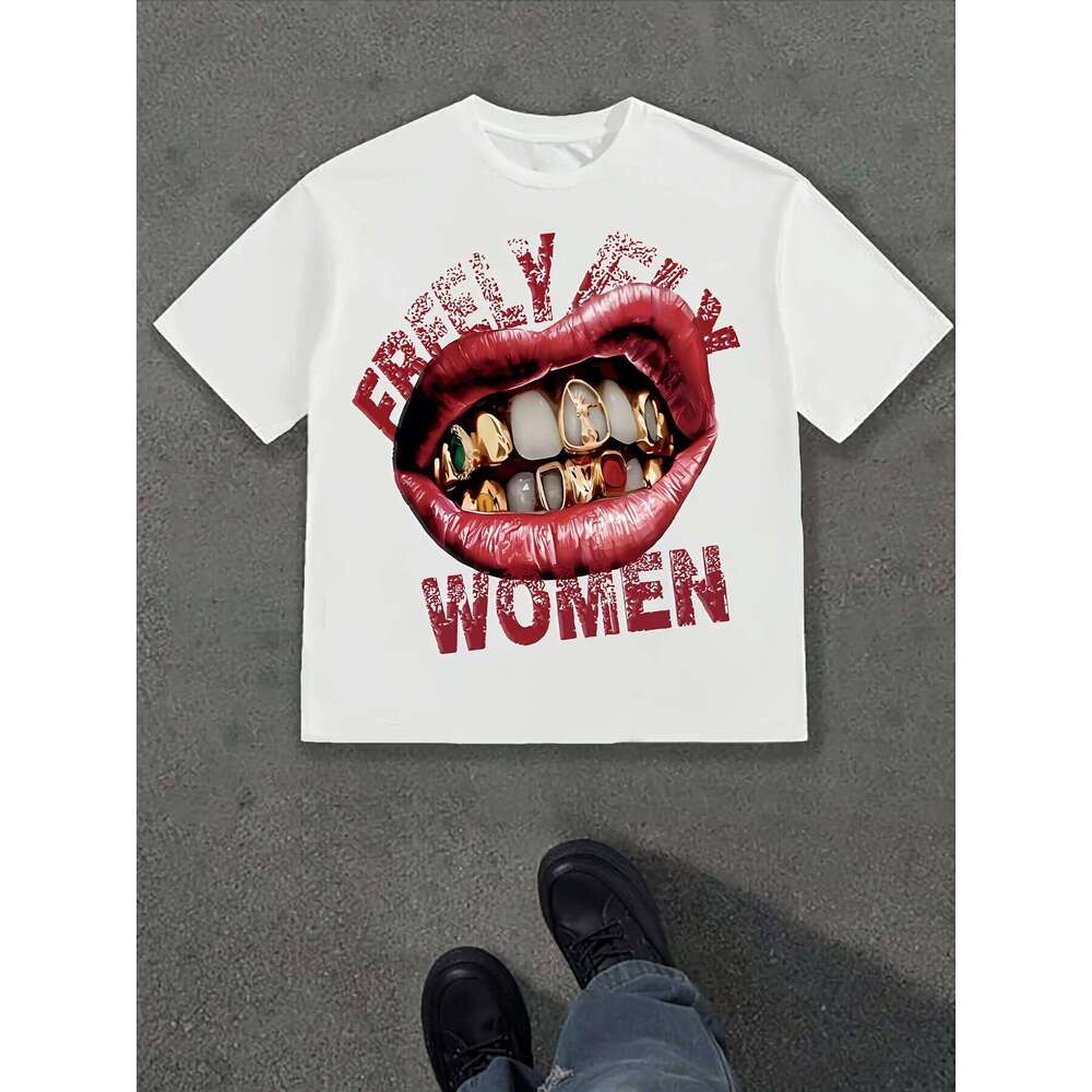 Men Summer Graphic Printed Short Sleeve T Shirt Casual Breathable Daily Outdoor Beach Streetwear Top C260207