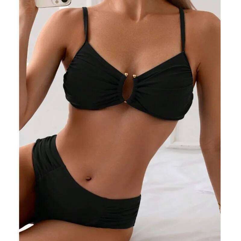 Sexy Bikinis 2025 Women Swimwear Push Up Female Swimsuit For Swim Wear Bathing Suits Brazilian Bikini Set Beachwear Pool Bather C260207