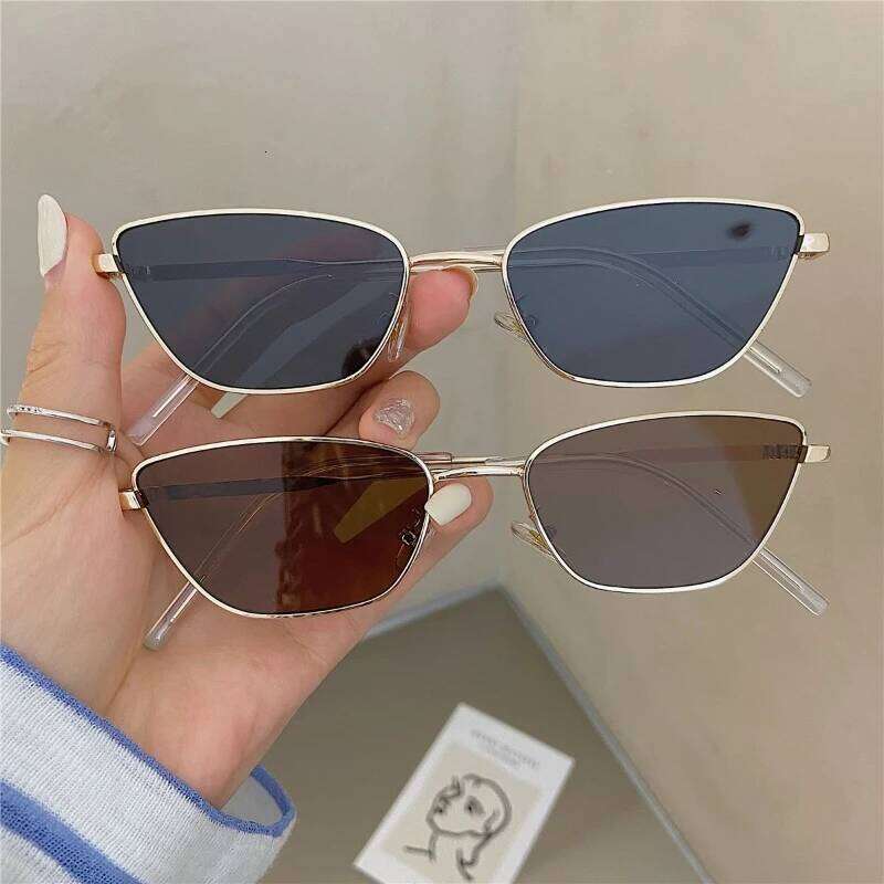 Sunglasses for Women Classic Fashion Oversized Anti-Reflective Vintage Square Metal Sun Glasses Driving Eyewear UV400 Y260207