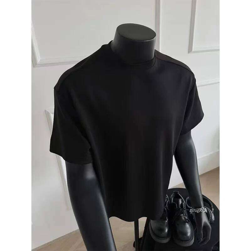 Spring Summer Classic Film Eyes Printed Cotton for Men and Women's Street Wear Fashionable Short Sleeved T-shirt C260207