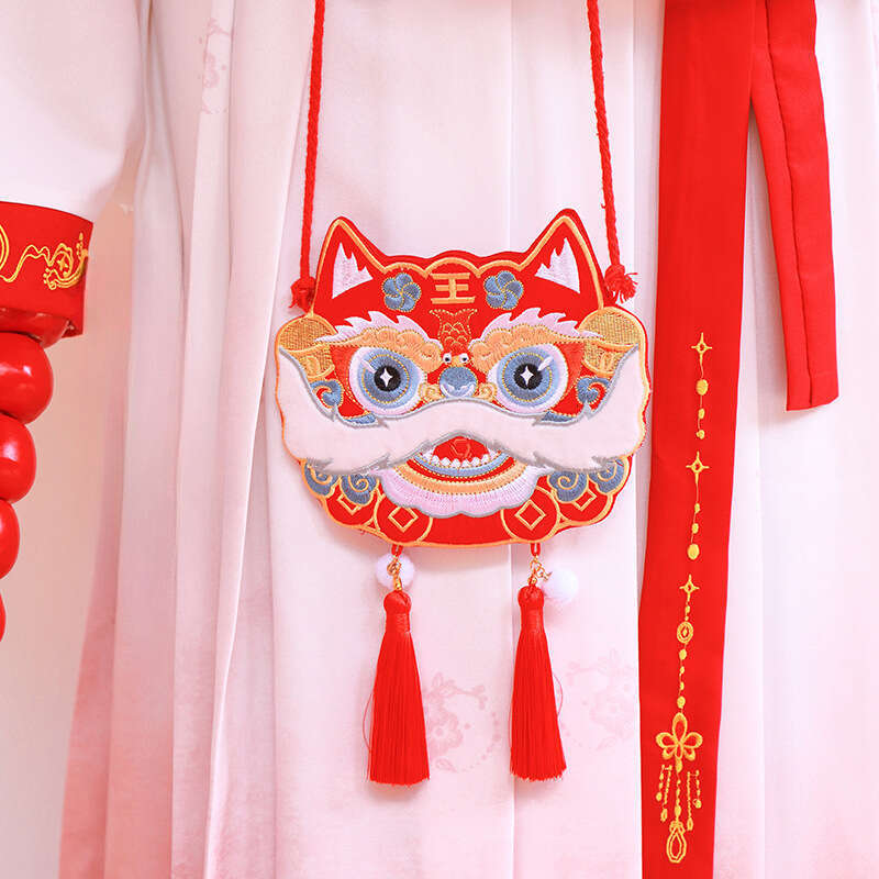 New Embroidered Goldfish Crossbody Bag Ancient Style Hanfu Accessories Evergwish
