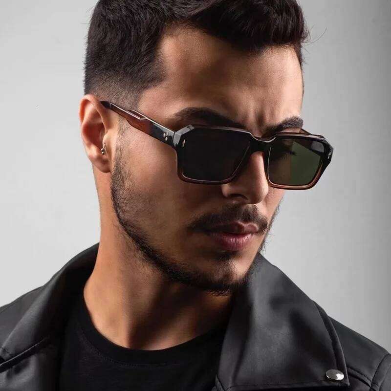 New Large Frame Square Sunglasses Women's Brand Designer Fashion Sun Glasses Men's Outdoor Driving Eyewear UV400 Oculos De Sol Y260207