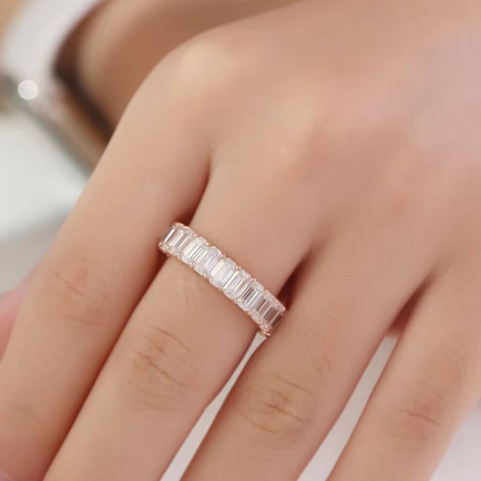 Advanced Custom 18k Gold Igi Certified Diamond Lab Grown VVS1 CVD Diamond Ring Fashion Jewelry Rings Engagement Women Ring