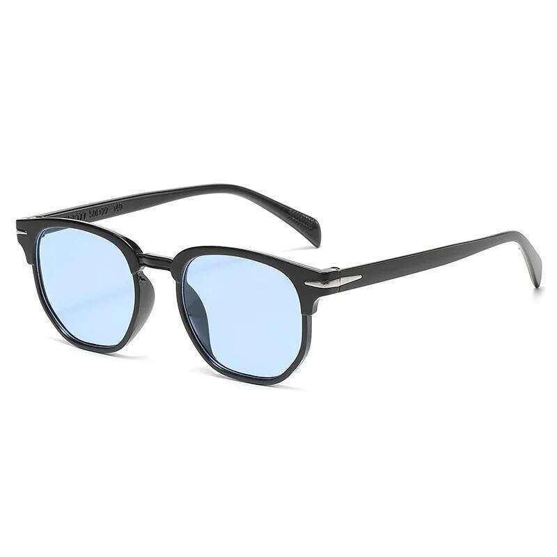 Retro Sunglasses Men Women Popular Square Oval Sun Glasses Ladies Black Eyeglasses Driver Goggles UV400 Mirror Y260207
