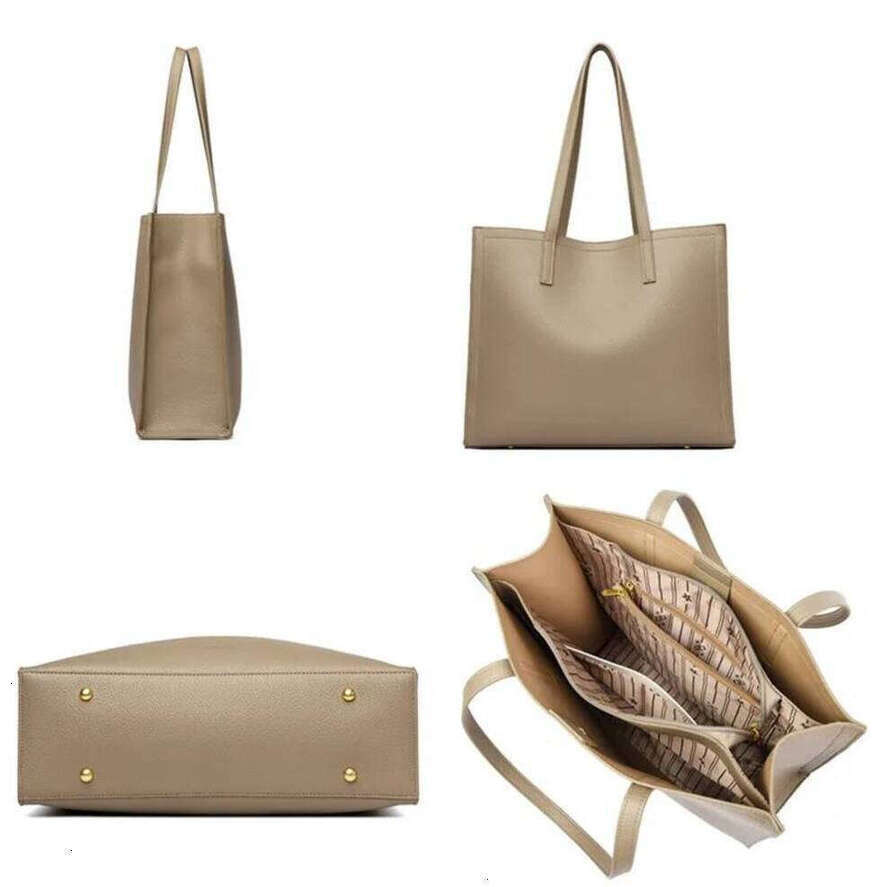 OLOEY Fashion Simple Women's Shoulder New Solid Color Luxury Brand Handbag Retro Large Capacity Pu Leather Handbag Advanced Sensory Bag