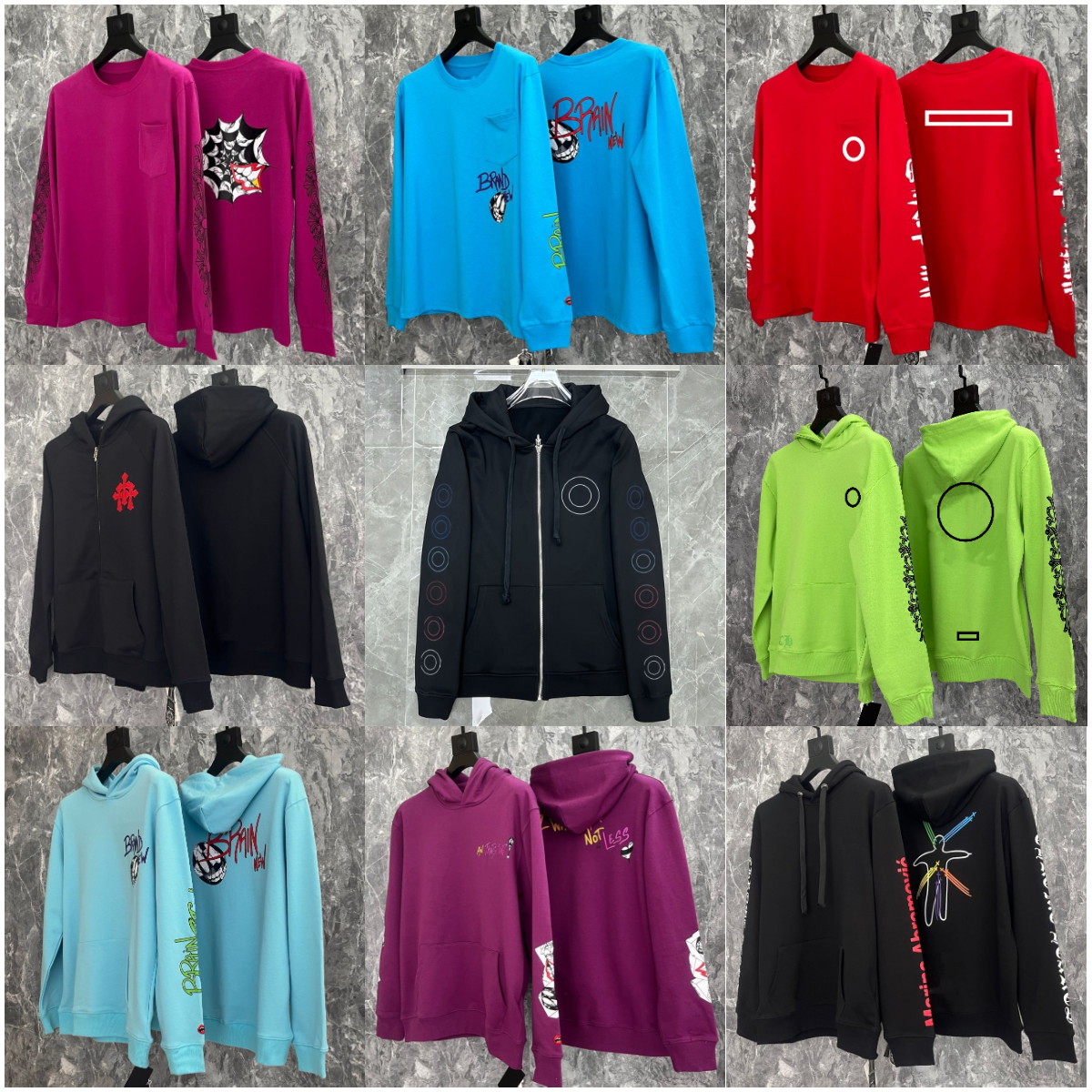 chrome hoodie designer hoodie high quality mens jumper sweater sweatshirt women sweaters zipper pullover luxury sweatshirt baggy streetwear classic hoodie