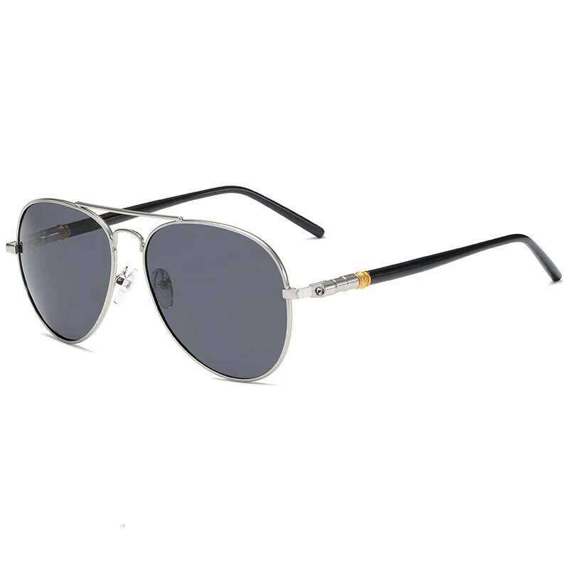 Men And Women Polarized Colored Reflective Glasses Driving Sunglasses Black Unisex Pilot Lenses Uv400 Y260207