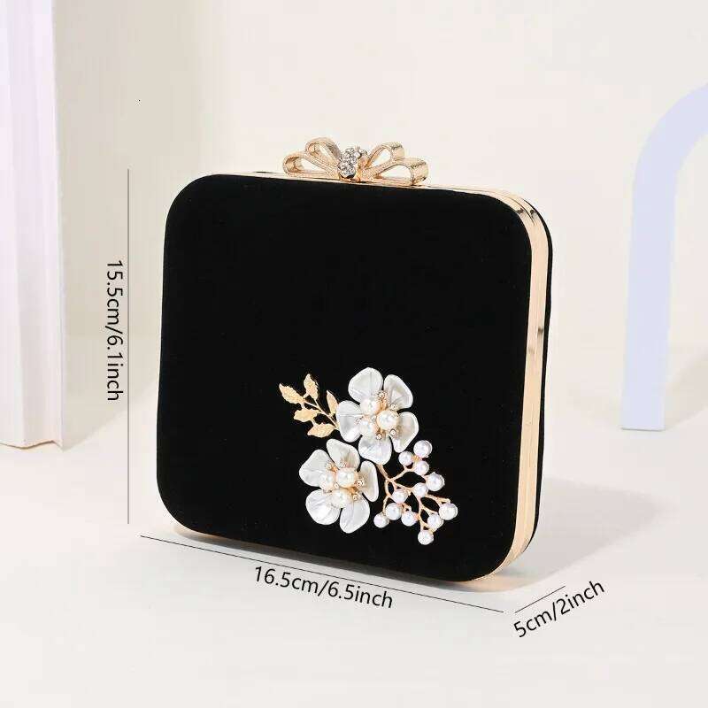 Chinese Style New Elegant Purse for Women Luxury Chain Wedding Banquet Evening Clutch Bag Bridal Party Handbag