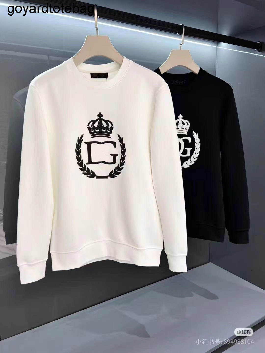 dolcely e gabannaly gabbanaly dgly d g Men hoodies designer alphabet print sweatshirt Europe Fashion trend Black White Hoodies High Street womens sweatshirts 9 FJKM