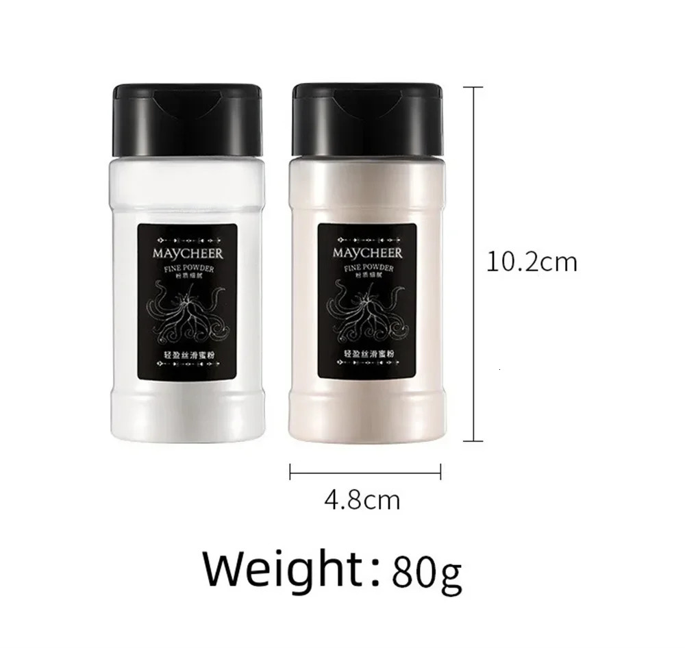 55g Large Capacity Loose Powder Natural Lasting Pepper Powder Professional Oil-control Waterproof Matte Setting Powder Makeup 260126